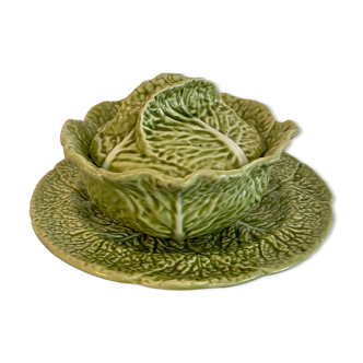 Vintage slurry dish in the shape of cabbage