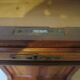 Very Buffet 1900 - Napoléon III - Walnut veneer - 1 drawer - 2 doors