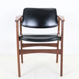 Mid Century Danish Modern teak armchair in the style of Arne Vodder
