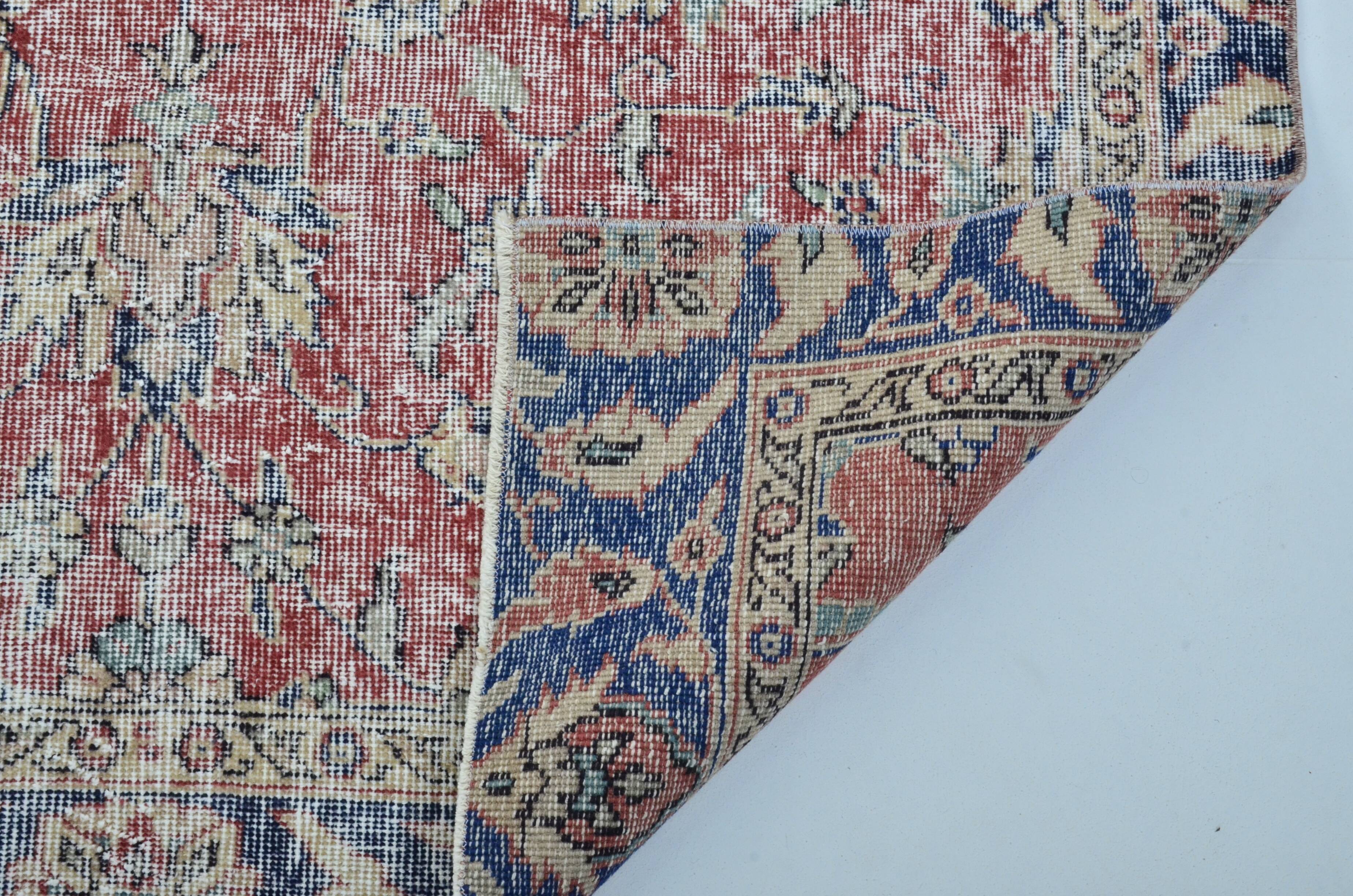 Antique Oushak Vintage Carpet sku 3126