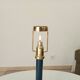 Vintage candle holder lamp from the 70s/80s