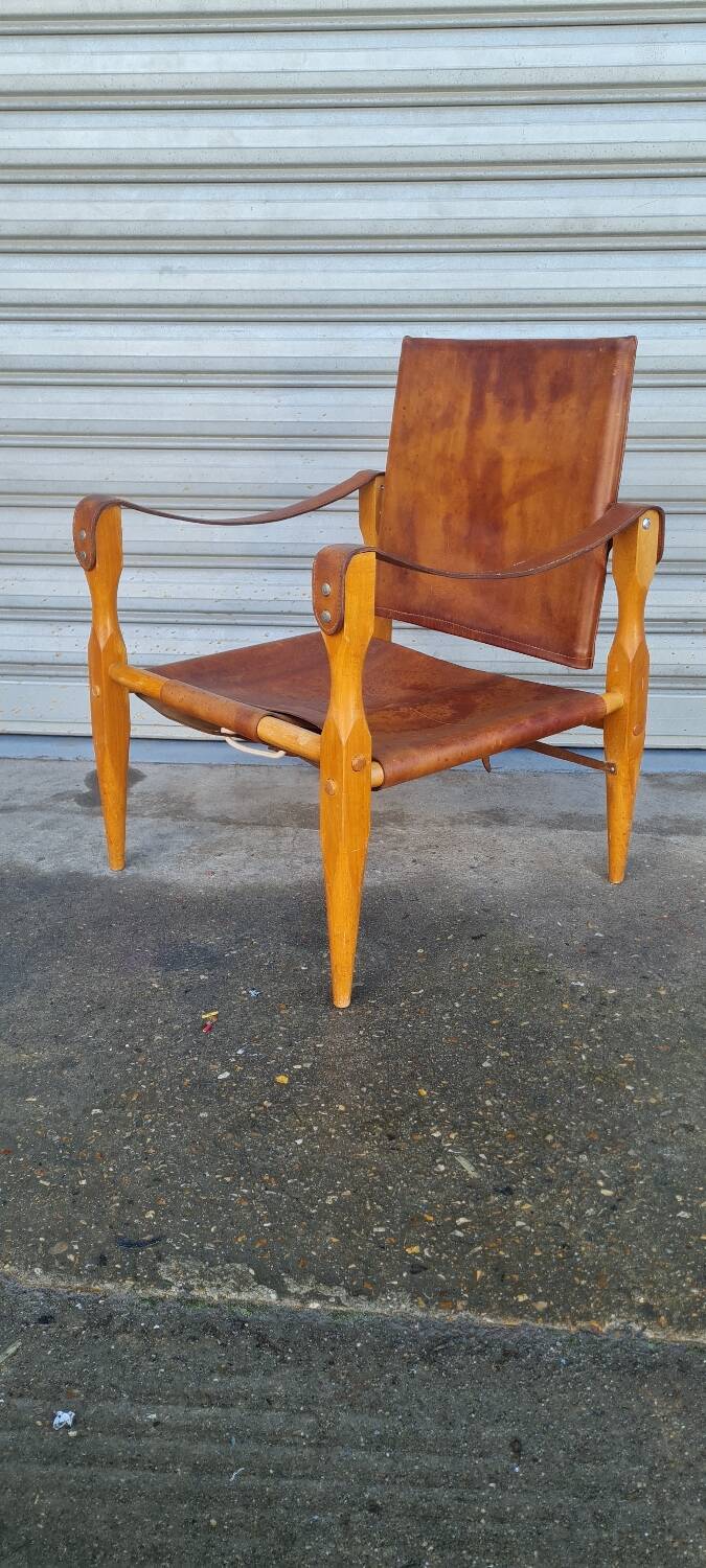 Safari armchair by Wilhelm Kienzle 1960