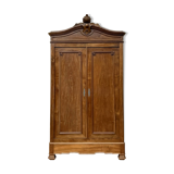 Louis Philippe period shell cabinet in walnut