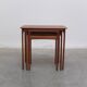 Nesting tables in teak & oak by Svend Åge Madsen, 1960s