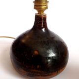 Stoneware lamp from La Borne