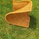 Vintage rattan chairs – cantilever design in the style of Panton – 1970s