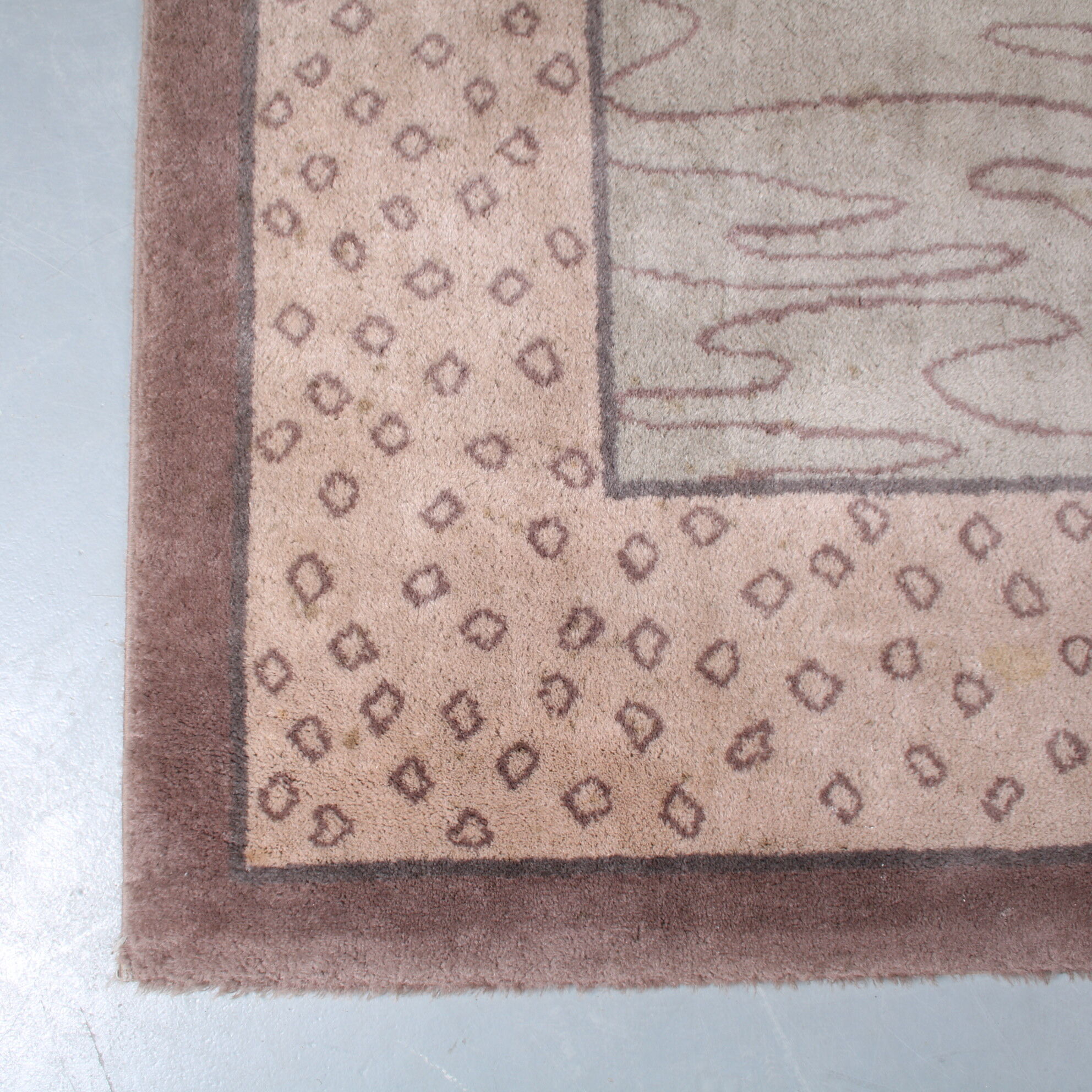 Tapis des années 1980 par Andrée Putman pour Gérard Toulemonde, France