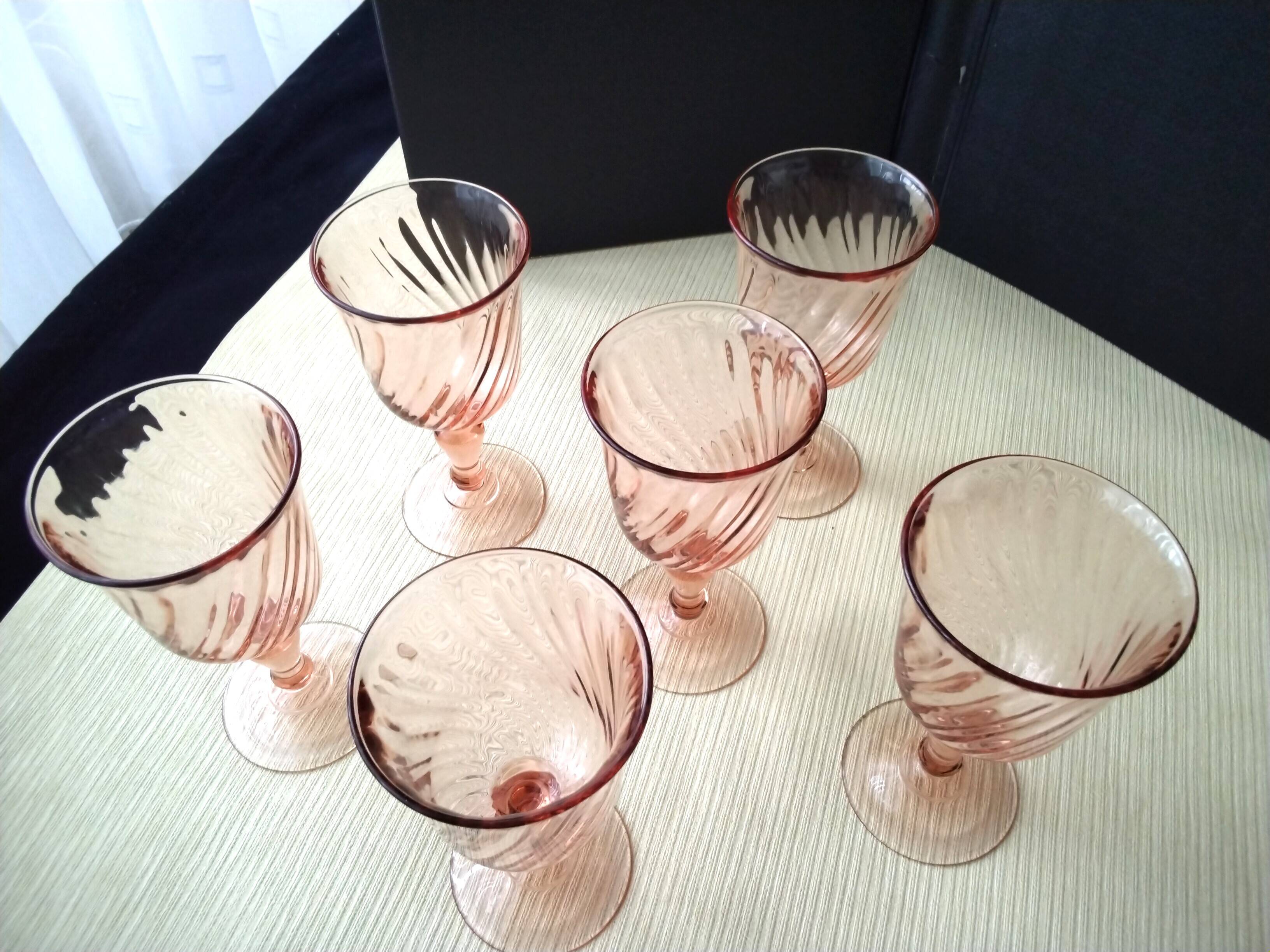 6 Verres à vin Luminarc  Modèle Rosaline