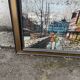 Grand tableau scene de rue urbaine esprit Bernard Buffet années 60