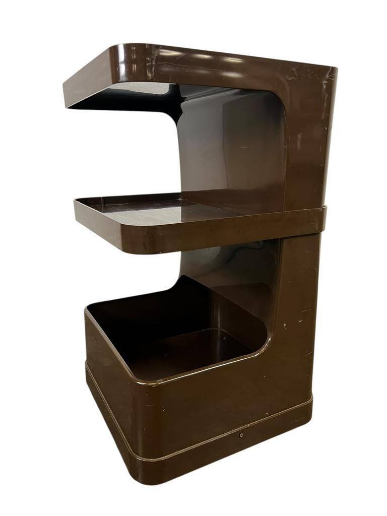 Vintage space age bar trolley side table 'Flair for Prisunic'