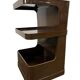 Vintage space age bar trolley side table 'Flair for Prisunic'