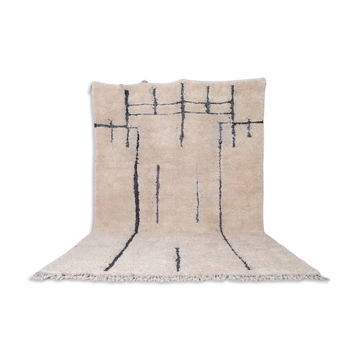 Tapis en laine taille 2/2 m