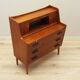 Teak secretary, Danish design, 1970s, production: Denmark