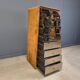 Vintage mirrored chest of drawers by RUF International, 1970s