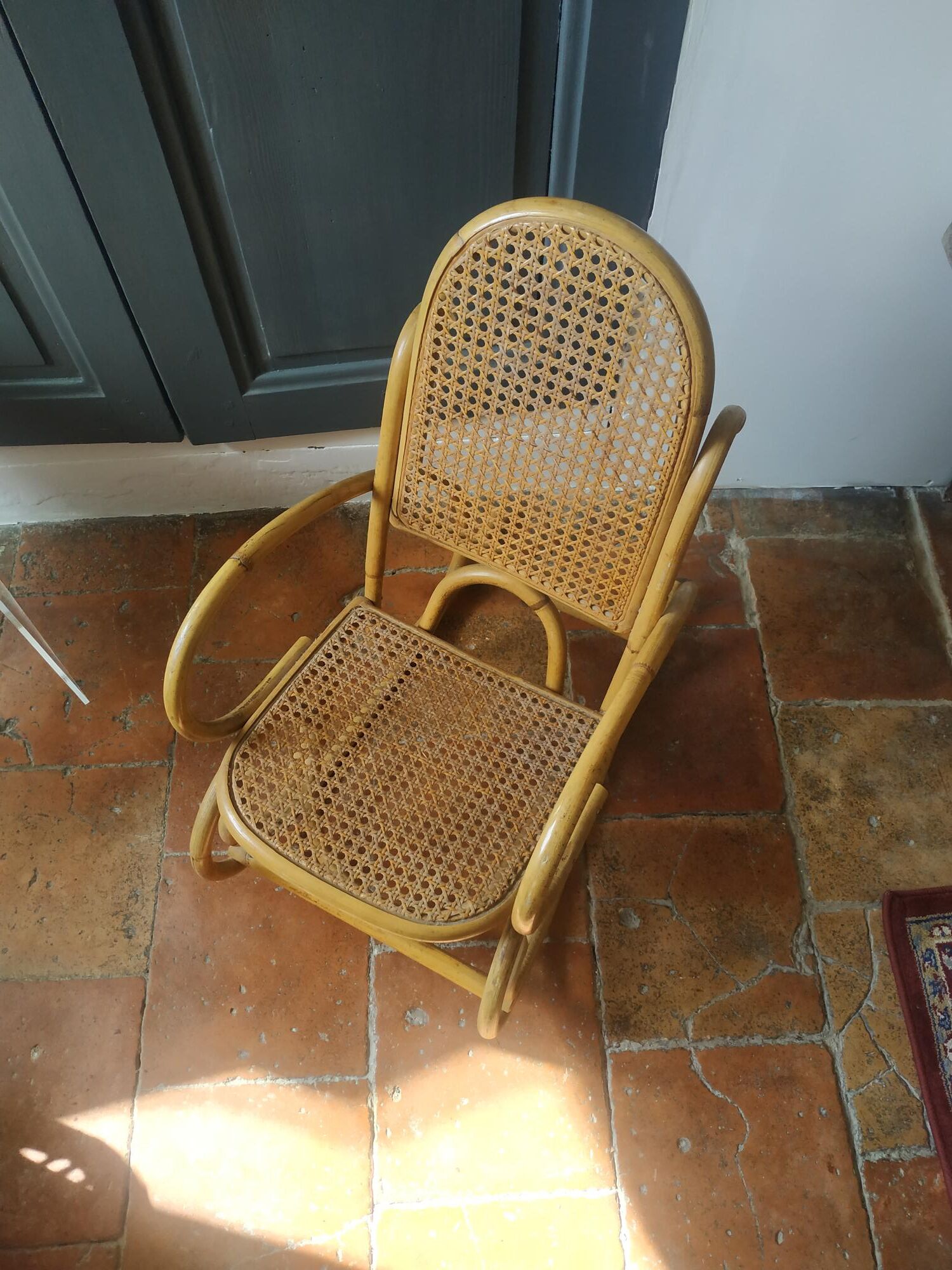 Vintage children's rocking chair