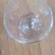 4 verres à pied Art Déco en verre gravé
