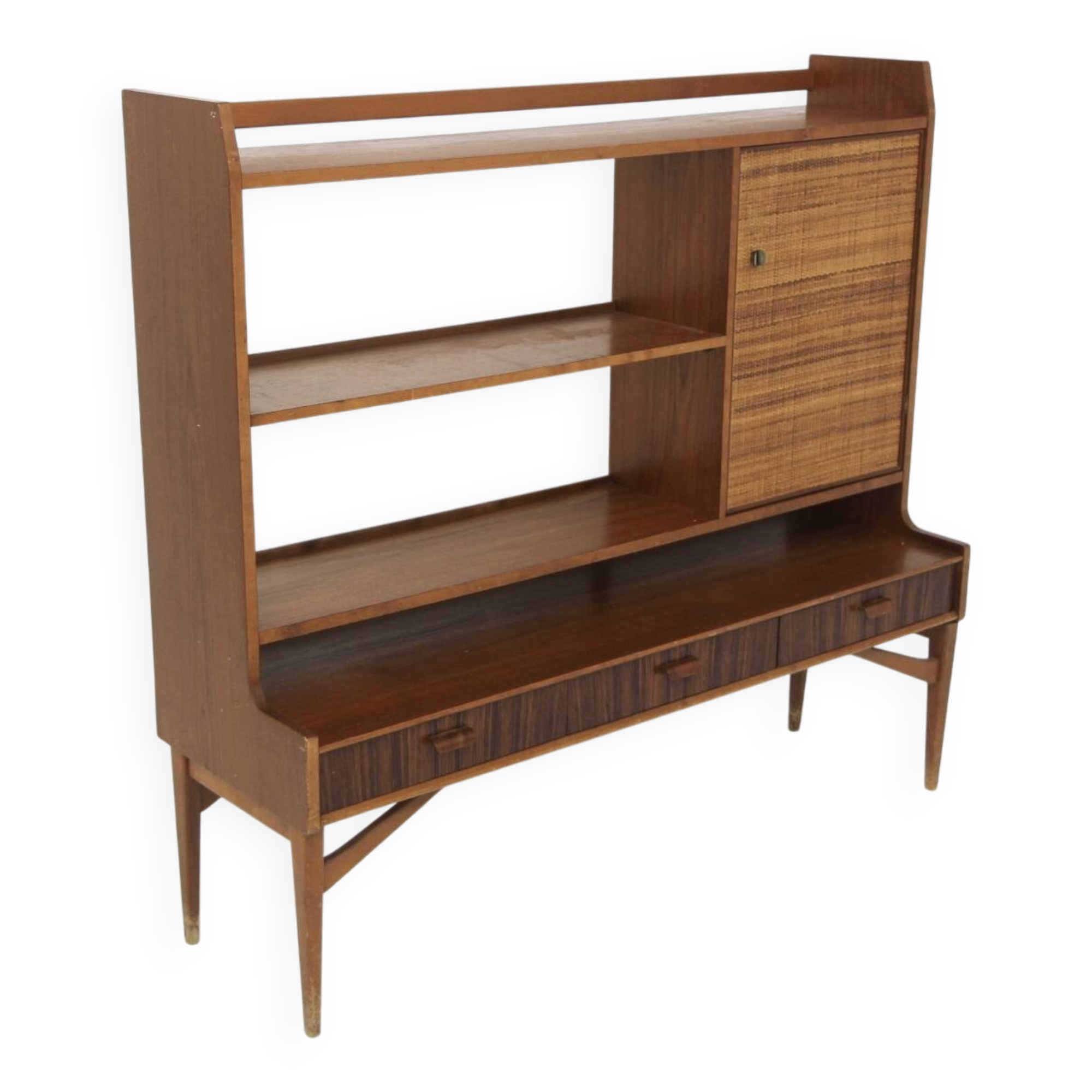 Scandinavian teak chest of drawers, Sweden, 1960