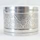 Solid silver towel round minerva orfevre hage henri
