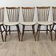 Lot de 5 chaises estampillées Baumann modèle Boston - années 70.