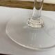 6 vintage cut crystal glasses