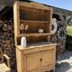 Solid wood sideboard / Two-body buffet