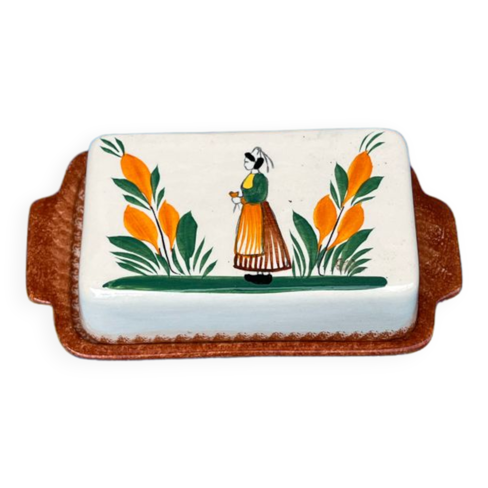 Butter dish Quimper