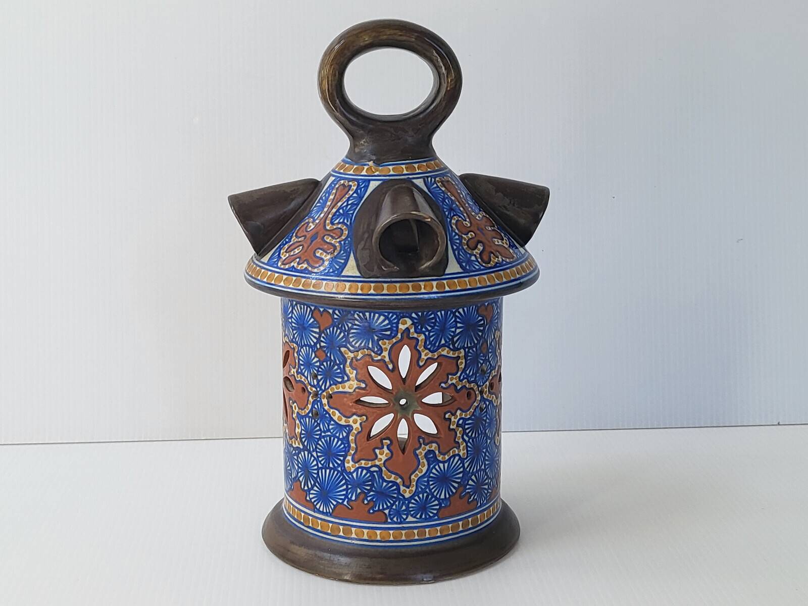 Gouda night light candle holder art deco 1915 vintage updated