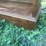 Walnut veneer shelf