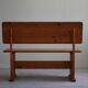 Modern Mid-Century Pine Bench, Made by a Swedish Cabinetmaker in the 1970s