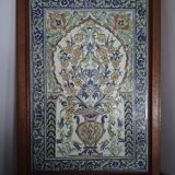 Framed earthenware tile Kharraz