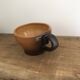 Tasse et soucoupe grès céramique