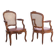 Pair of “cabriolet” armchairs in walnut and canework. Louis XV period. LS5209325