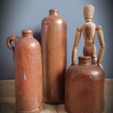 Trio brown sandstone mismatched