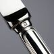 Christofle – 12 silver-plated dessert knives, Spatours model