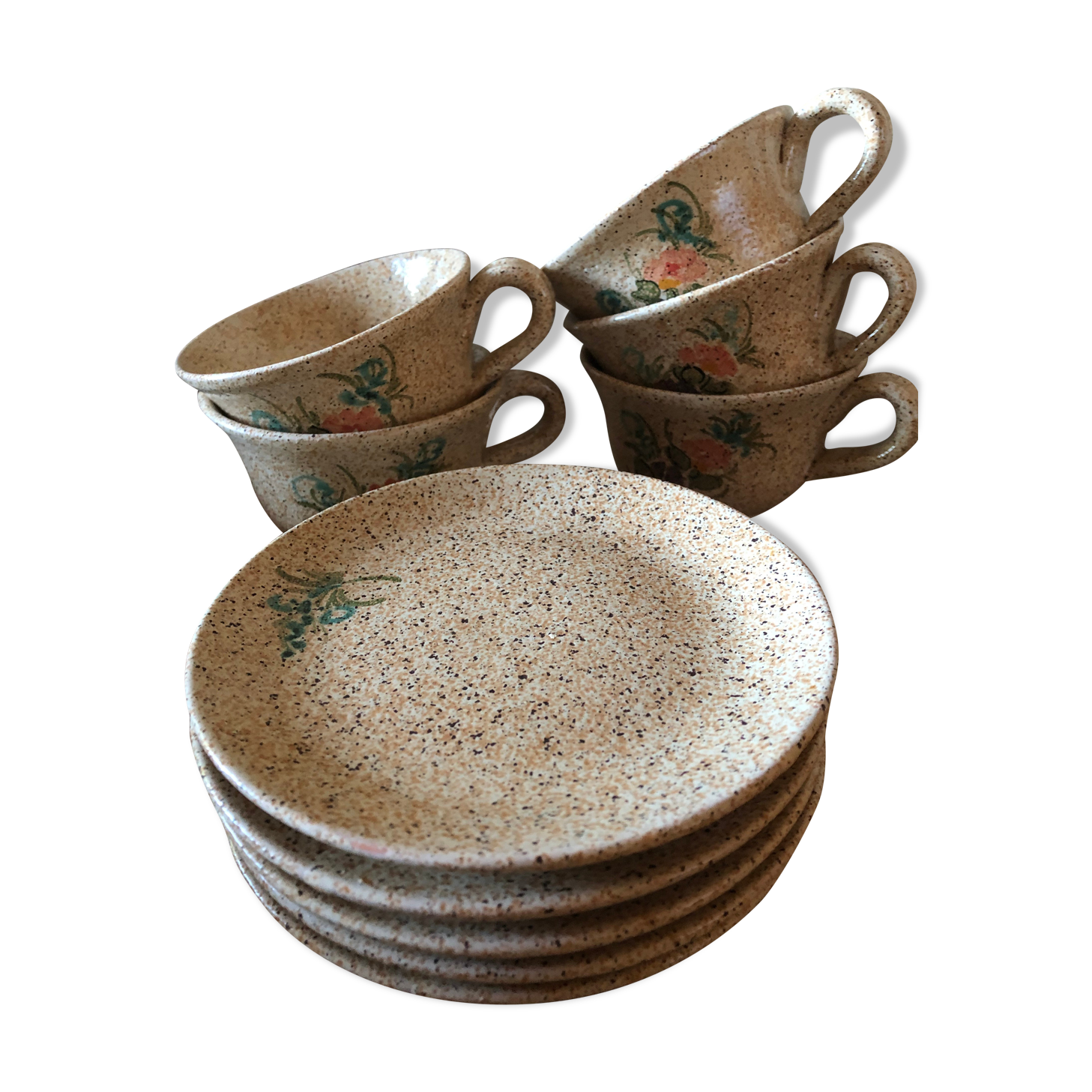 Handmade sandstone cups