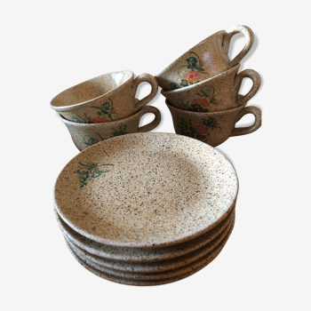 Handmade sandstone cups