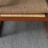 Set of 2 lounge chairs and one footrest by Borge Mogensen for Fredericia Denmark 1960’s