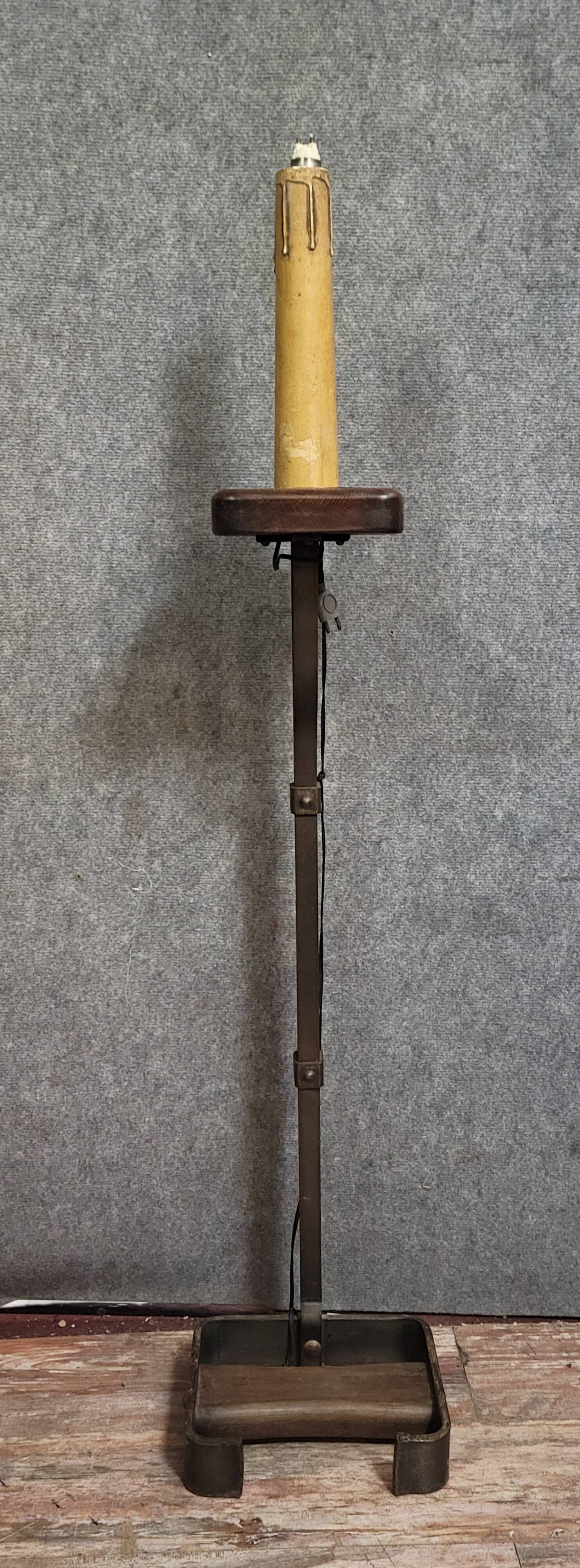 design floor lamp with a sculptural look