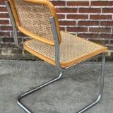 Cesca design chair model b32 in chrome