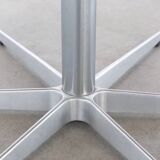 Large 'circular' oak dining table by Arne Jacobsen for Fritz Hansen, 1966