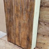 Ancienne armoire Art déco en teck birman