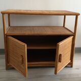 Rattan and bamboo TV furniture