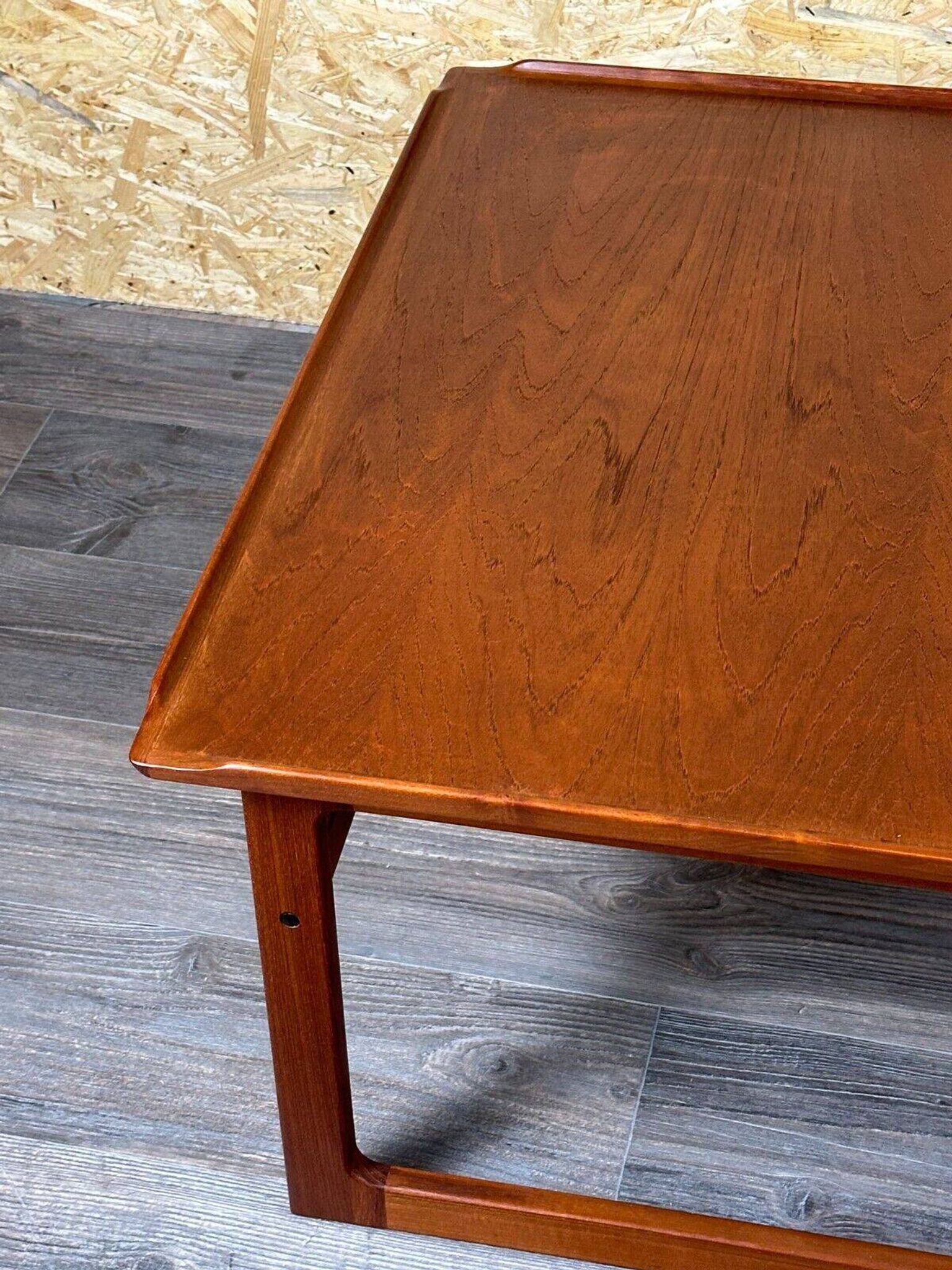 Table basse en teck des années 60-70 Kubus par Jalk Vodder Andersen pour Dyrlund Danemark