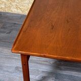 Table basse en teck des années 60-70 Kubus par Jalk Vodder Andersen pour Dyrlund Danemark