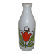 Opaline milk bottle Egizia Italy from the 1970s.