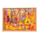 Original Swedish Oil on Panel - 'Komposition' by Daniel Raphaël - Signed - Vintage and Framed - 53 x 38 cm (20.9" x 15")