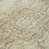 Hand-knotted contemporary turkish beige carpet 208 cm x 300 cm - 36575