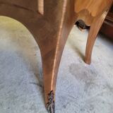 2 rosewood drawer chest of drawers with marble top