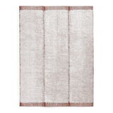 7x9 Terracotta White Turkish Vintage Rug 205x291Cm SK 242886