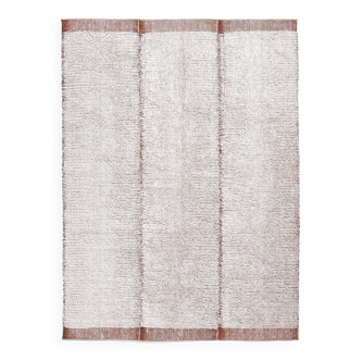 Tapis turc vintage blanc terre cuite 7x9 205x291 cm SK 242886